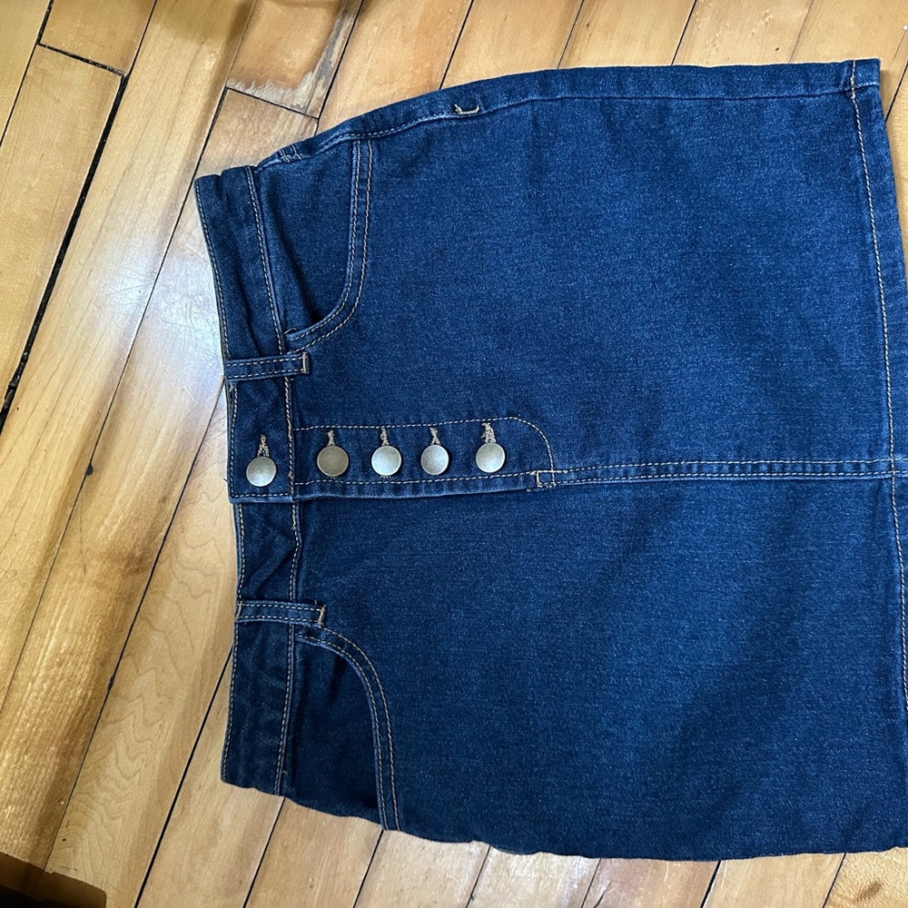 Women's Blue Denim Skirt forever 21